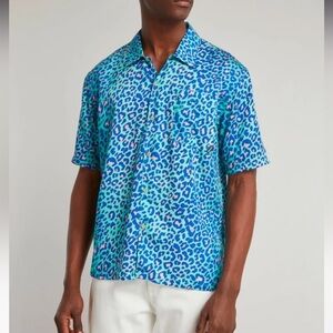 BOARDIES
Lime Leopard Short Sleeve Shirt/ Small